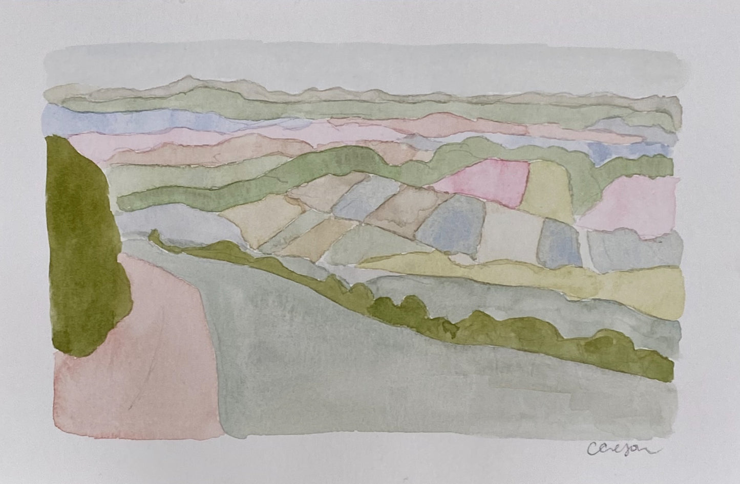 Hillsides No. 2