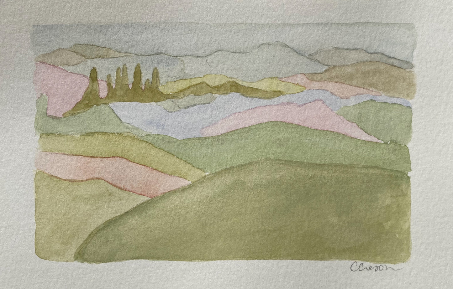 Hillsides No. 3