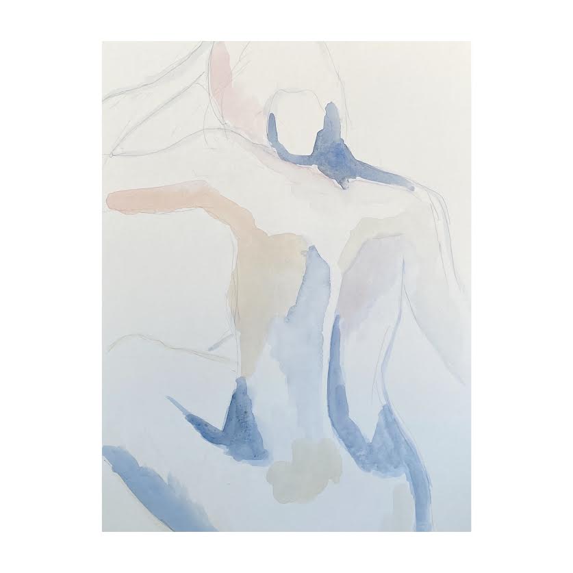 Blue Figure No. 5