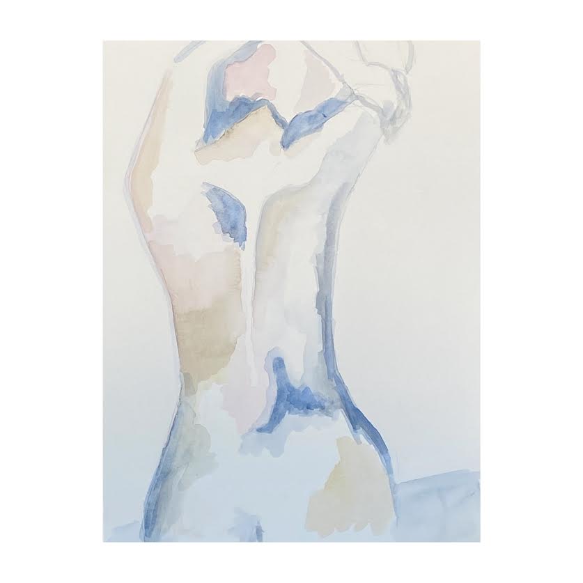 Blue Figure No. 3