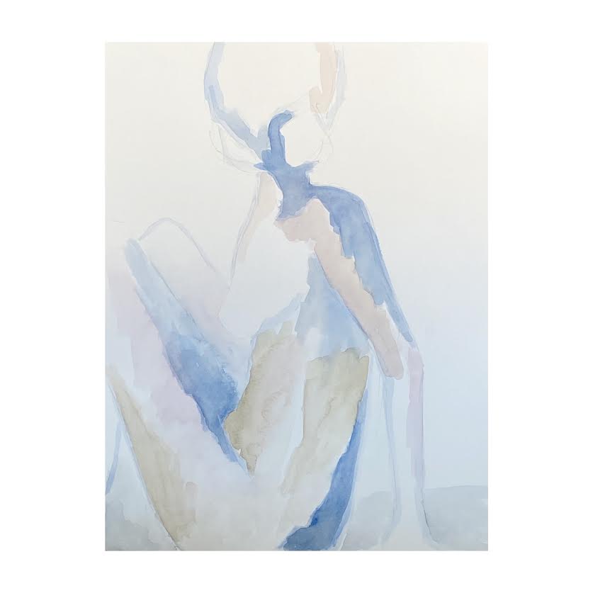 Blue Figure No. 6