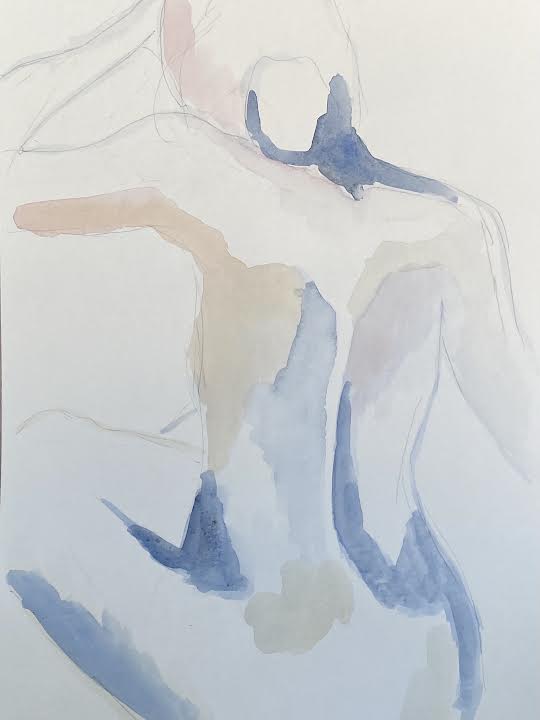 Blue Figure No. 5