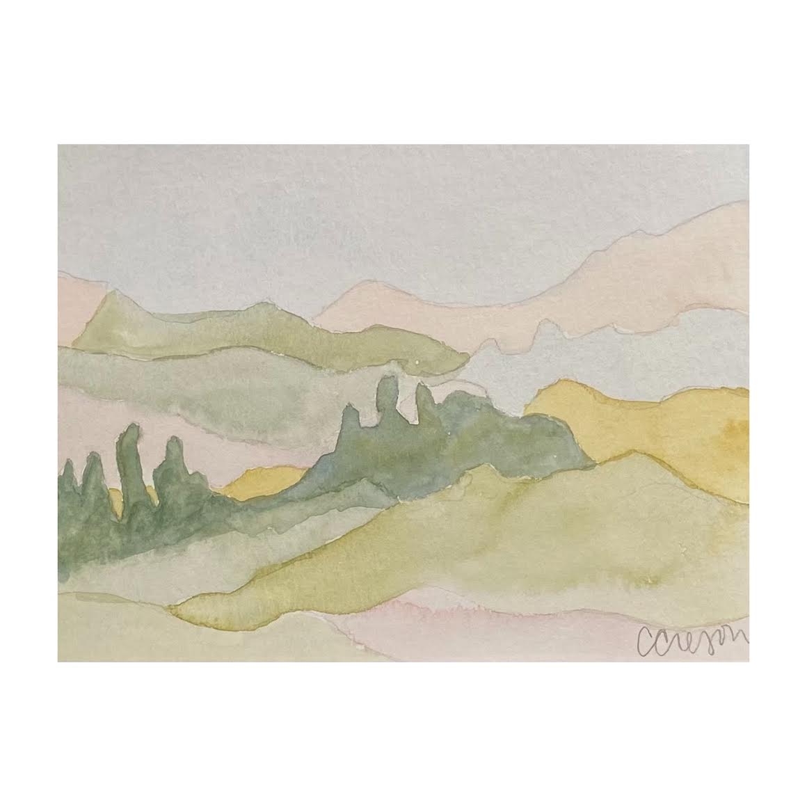 Tuscan Watercolor No. 5