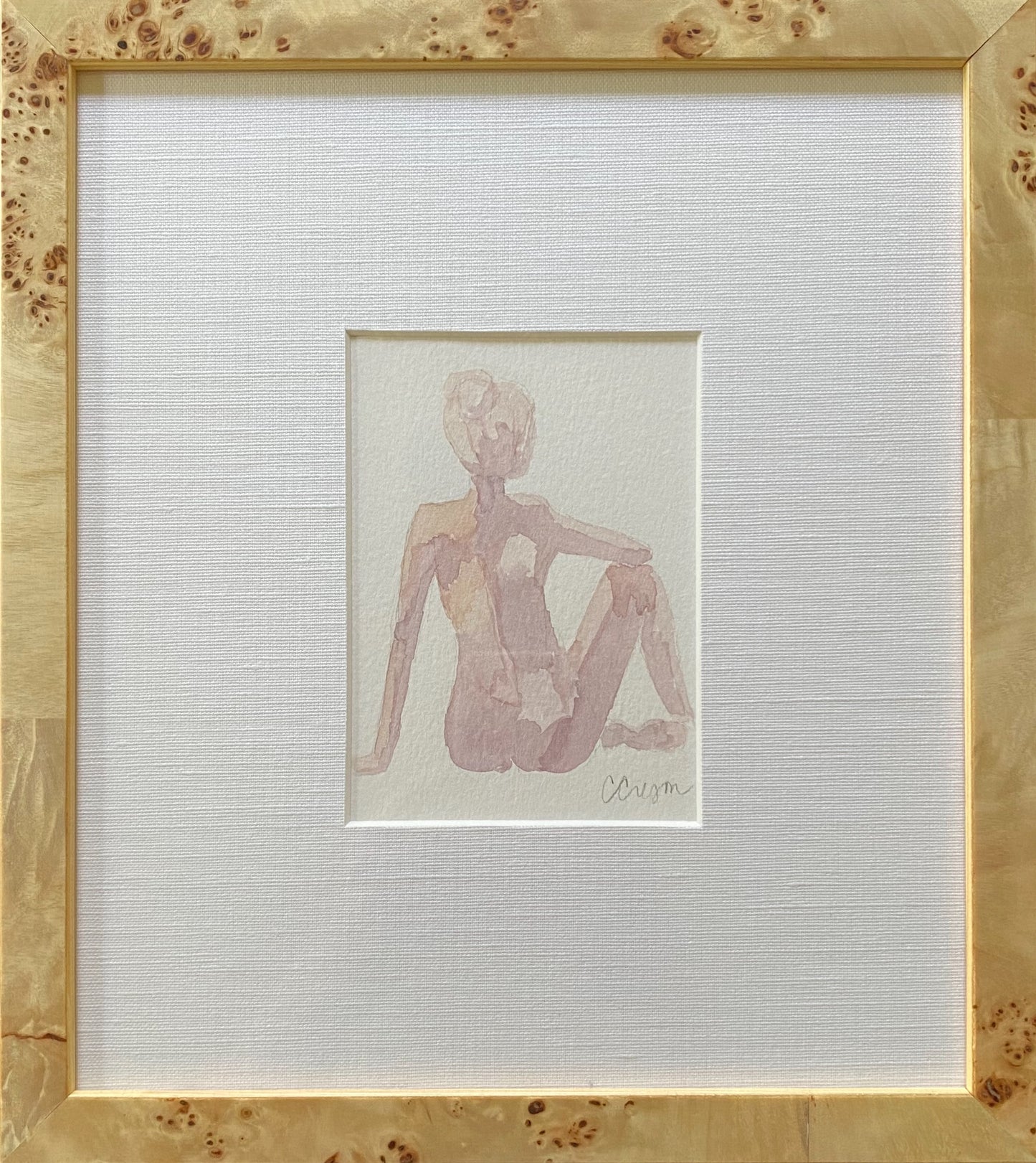 Framed Small Figure No. 1