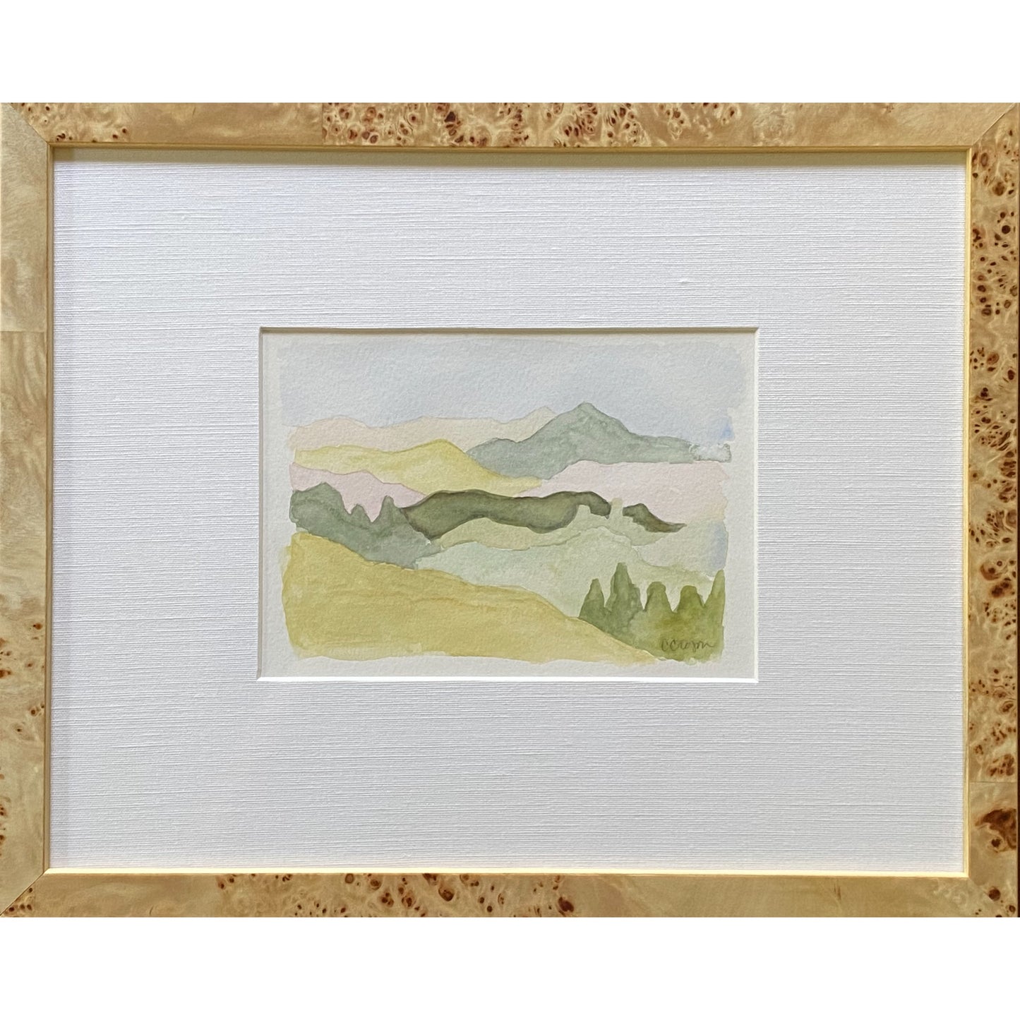 Framed Tuscan Landscape No. 10