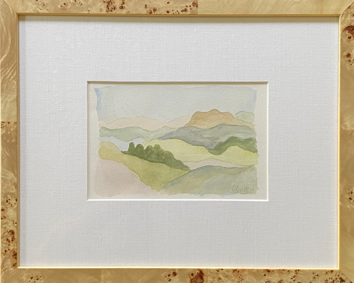 Framed Tuscan Landscape No. 11