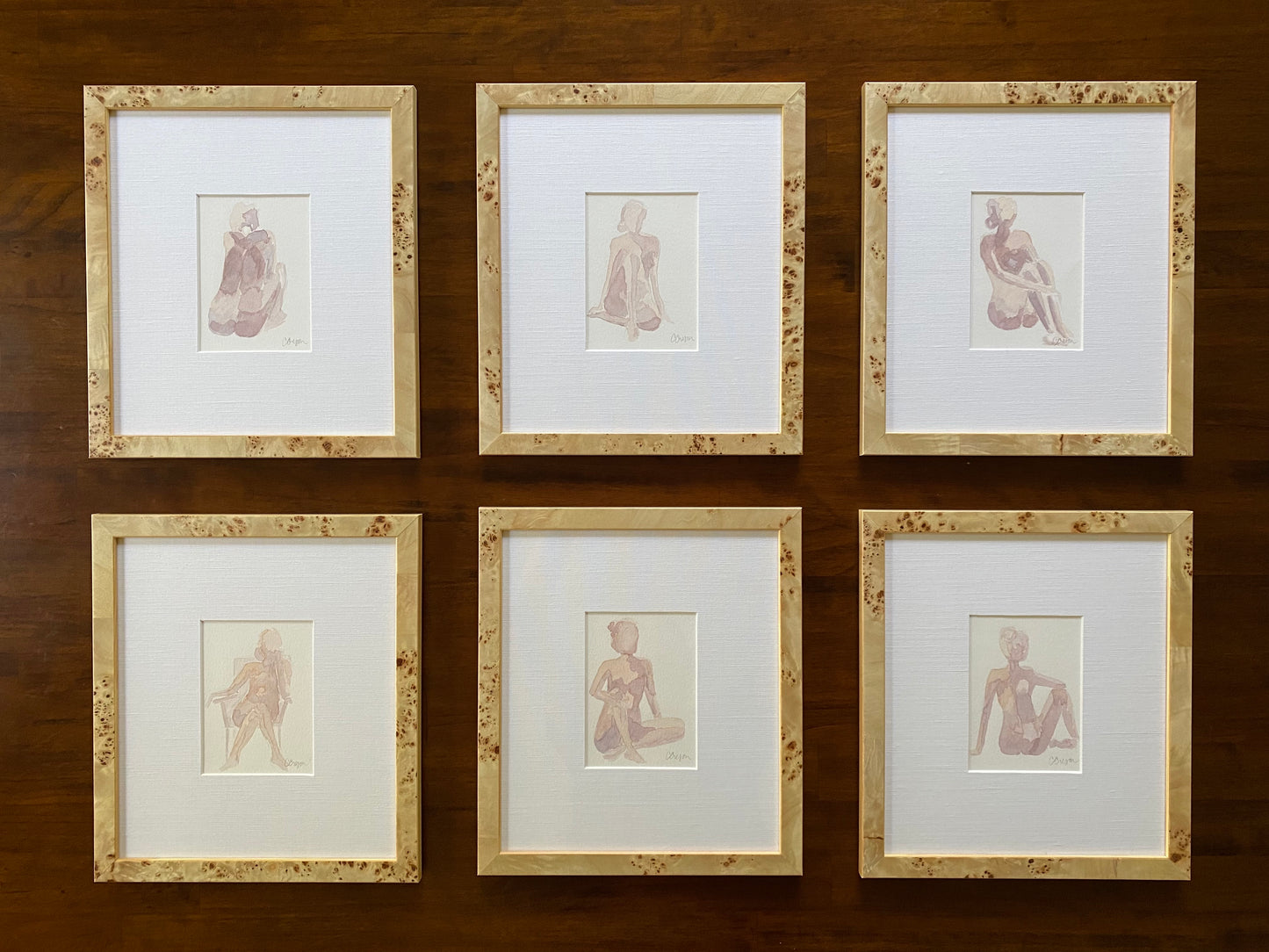 Framed Small Figure No. 4