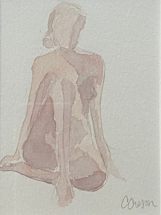 Framed Small Figure No. 4