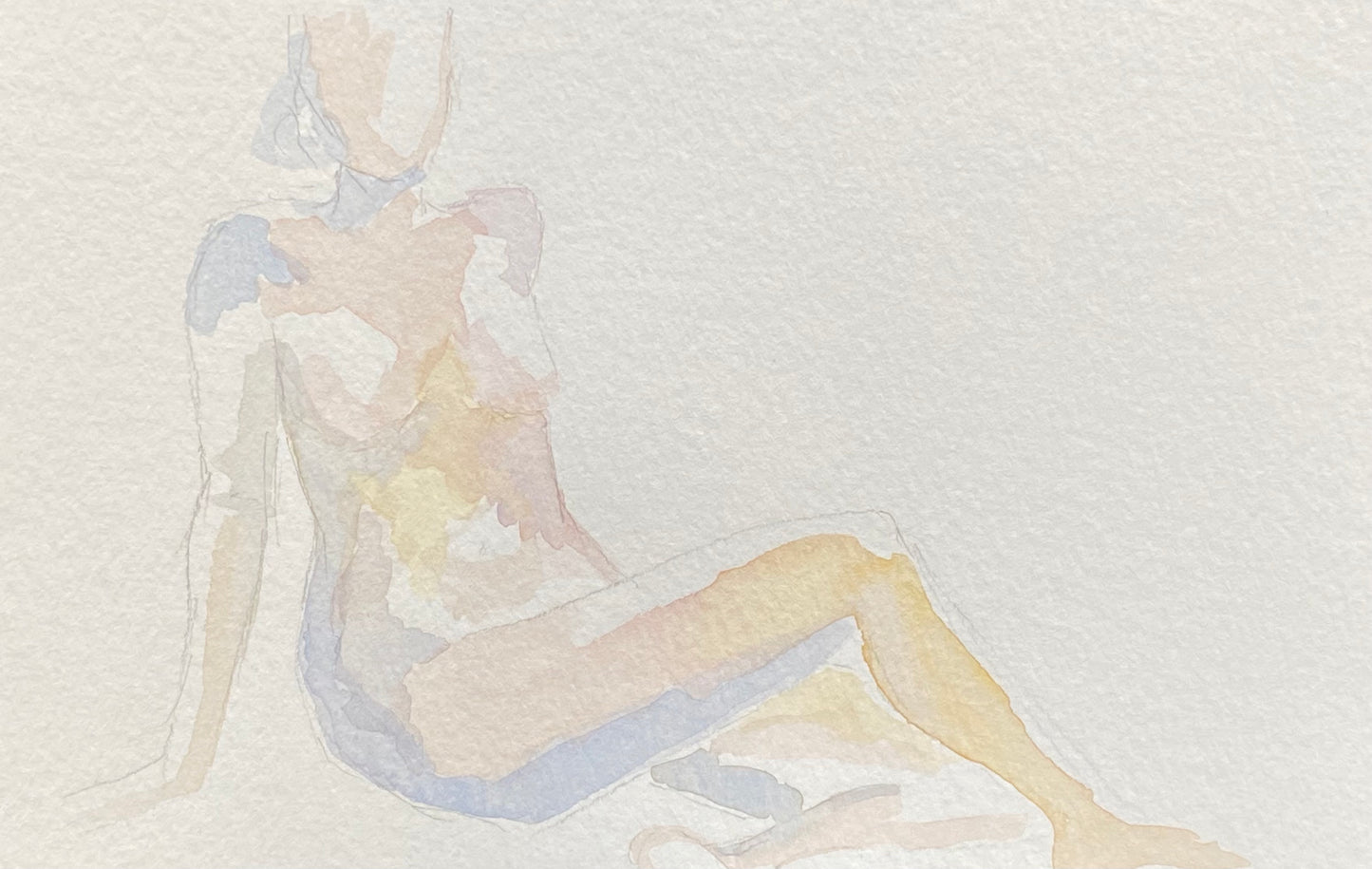 Pastel Figure No. 3