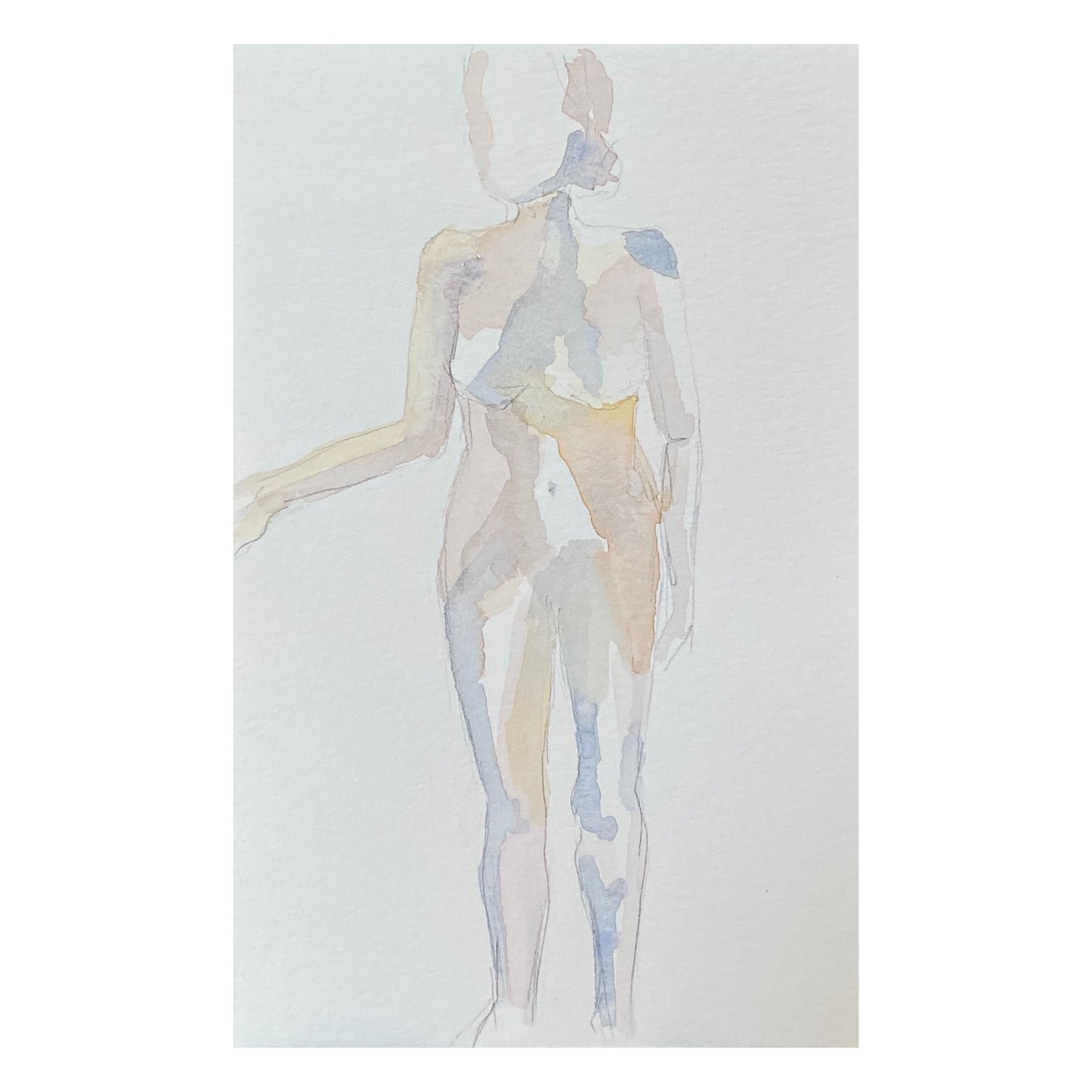 Pastel Figure No. 1