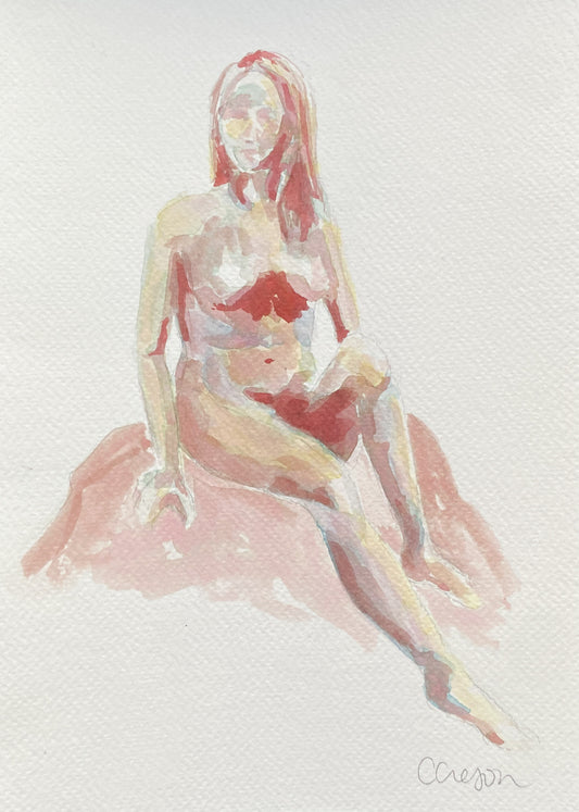 Sitting Lady