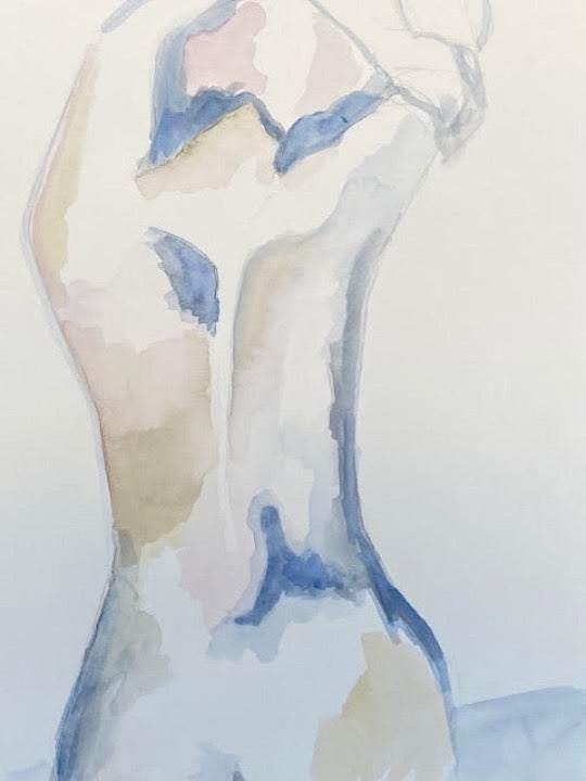 Blue Figure No. 3