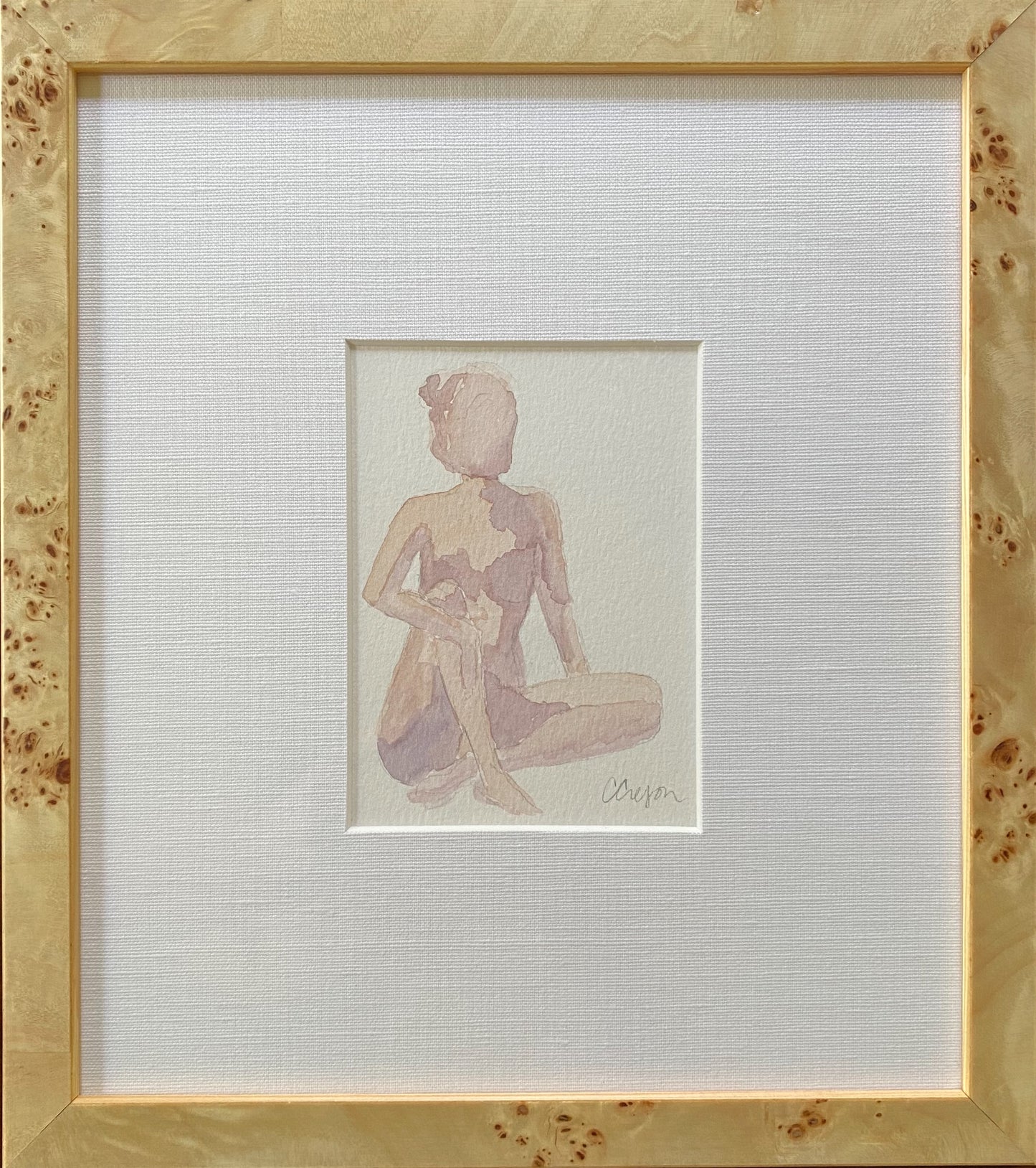Framed Small Figure No. 6